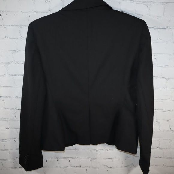 Loft Black Long Sleeve Blazer Women's Size 6 - Picture 3 of 8